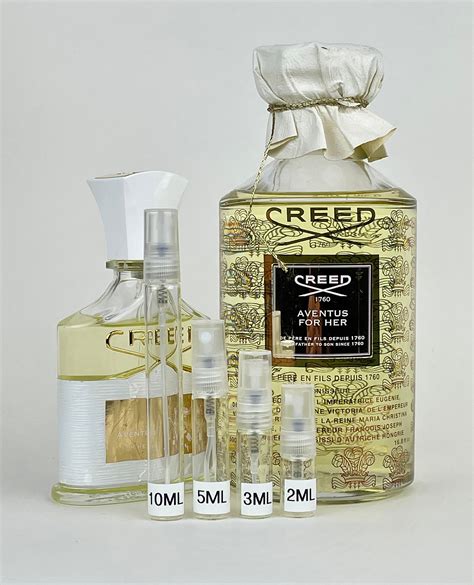 creed women s perfume samples|creed aventus for women sample.